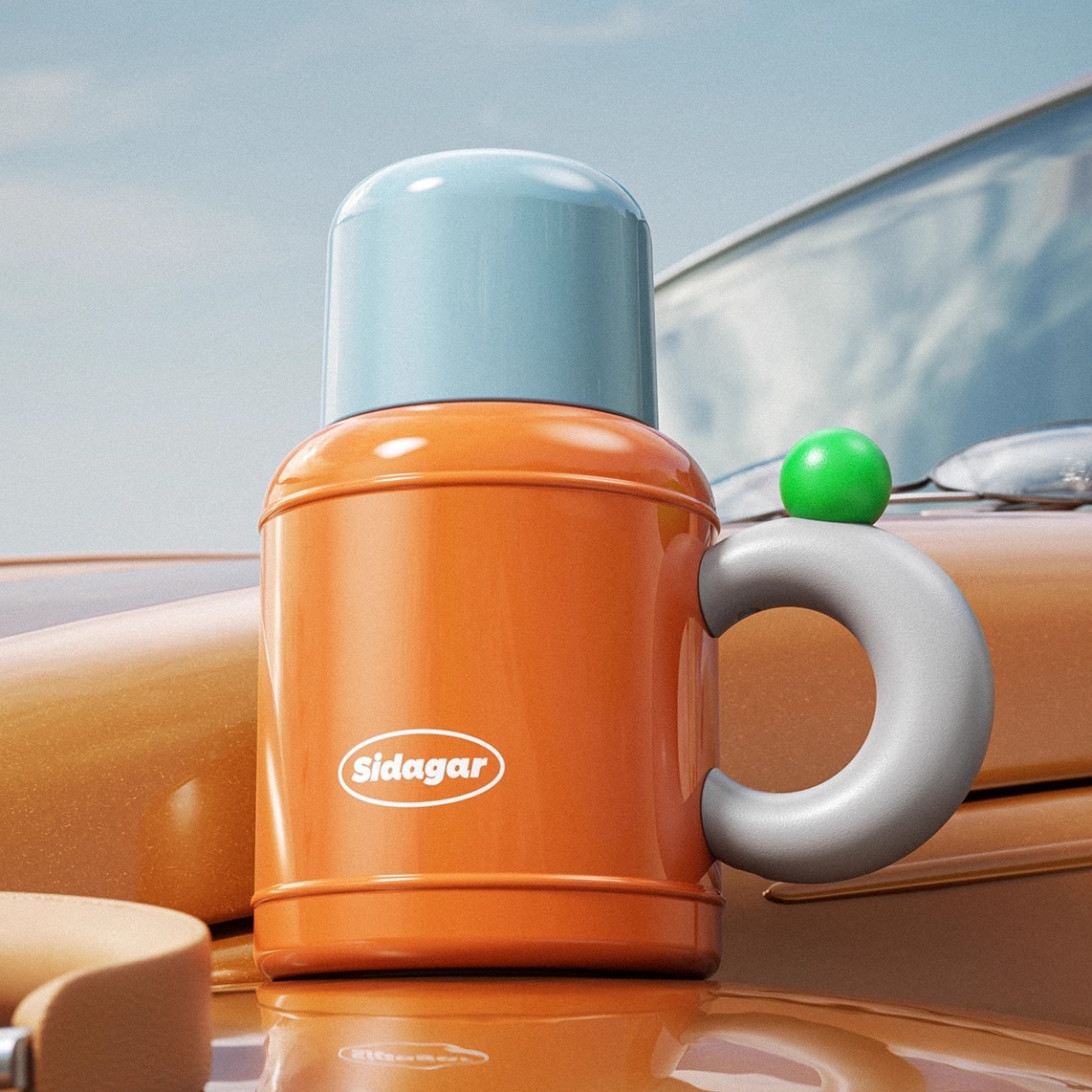 世大家大容量办公桌面保温杯带吸管女高颜值水杯子便携焖烧泡茶壶