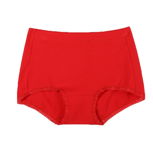 雪竹本命年男女情侣内裤棉莫代尔大红鸿运头结婚红18903/18678