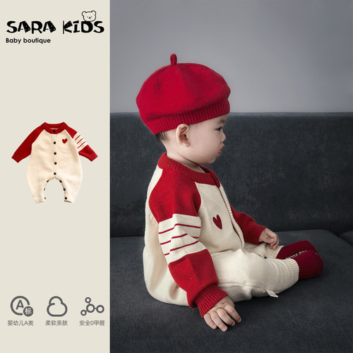 婴儿衣服冬装新款宝宝毛衣