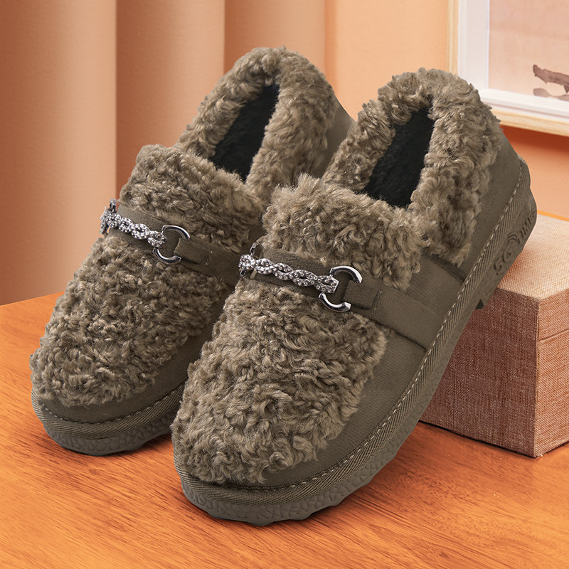 老北京布鞋女冬季加绒保暖软底中老年豆豆棉鞋时尚妈妈防滑毛毛鞋,女鞋,传统布鞋,淘宝优惠券,粉丝福利购,淘宝优惠卷