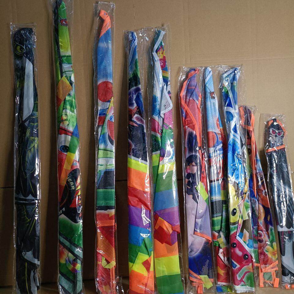 各种卡通风筝送线少儿微风易飞2025新款义乌安更多风筝配件化纤布