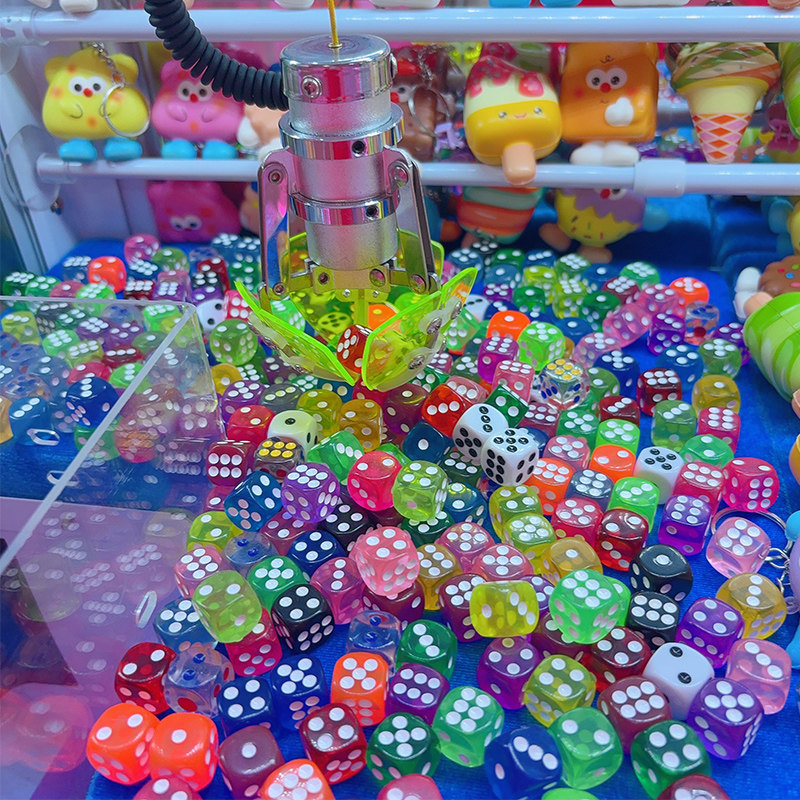14mm彩色骰子（混装）500颗