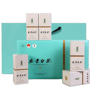 竹乡安吉白茶节日礼盒装2025新茶250g明前精品嫩芽正宗高山绿春茶
