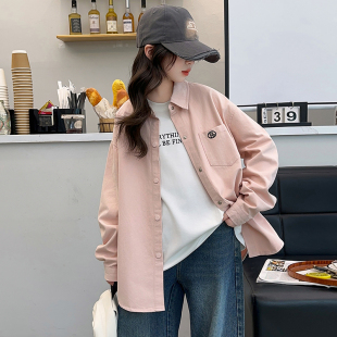 2026新款春秋款女童衬衫外套春季儿童春装洋气时尚早春中大童衣服