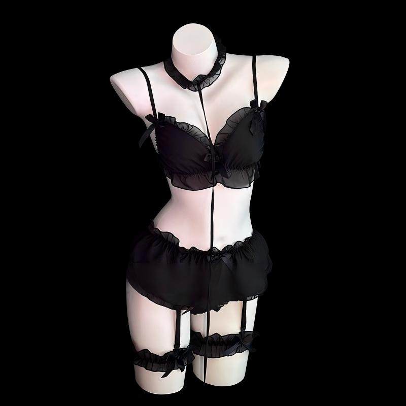 性感情绪内衣情趣丝袜情器诱惑女纯欲情感趣味吊带裙床上挑逗聚拢