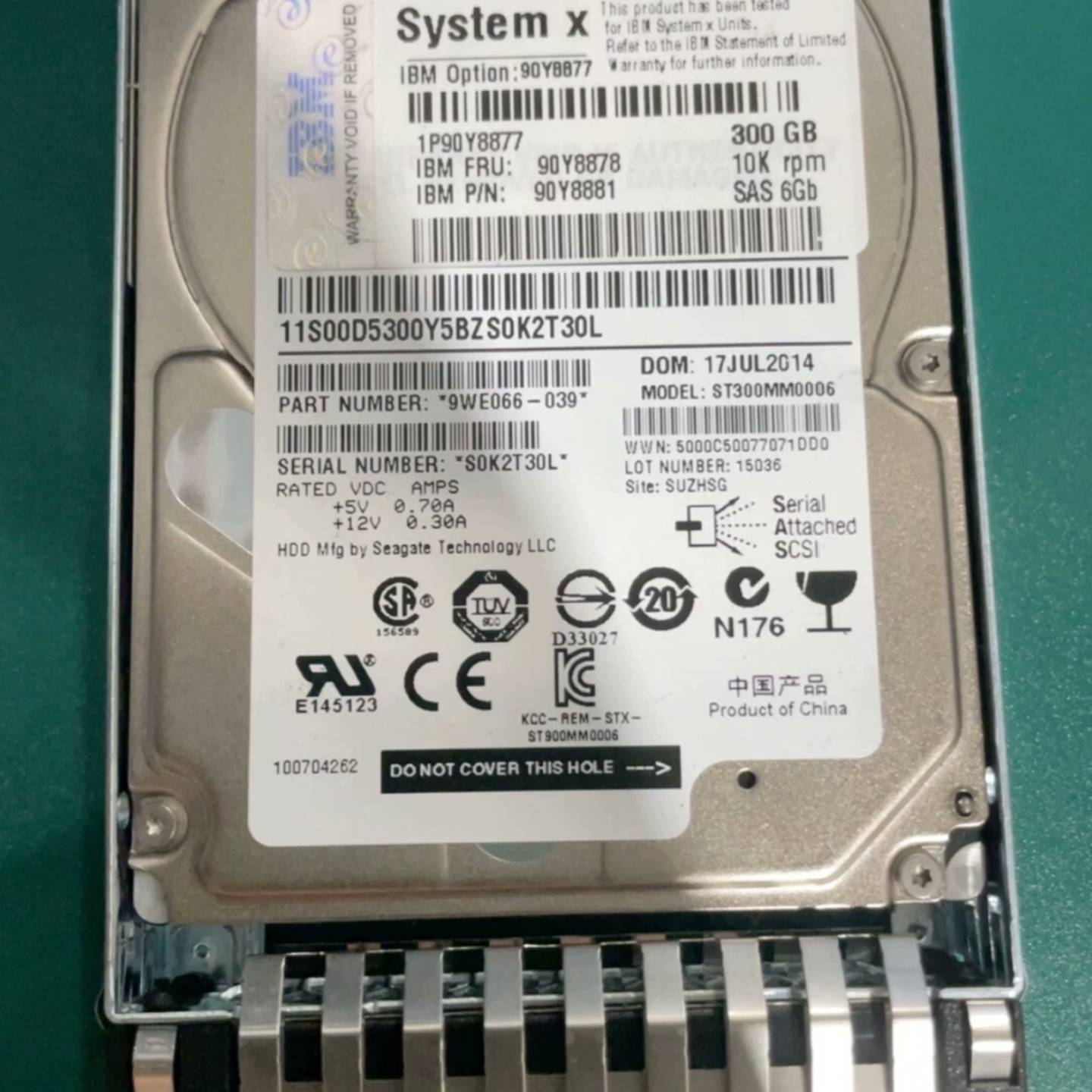 可维修IBM 90Y8877 90Y8878 300g图片