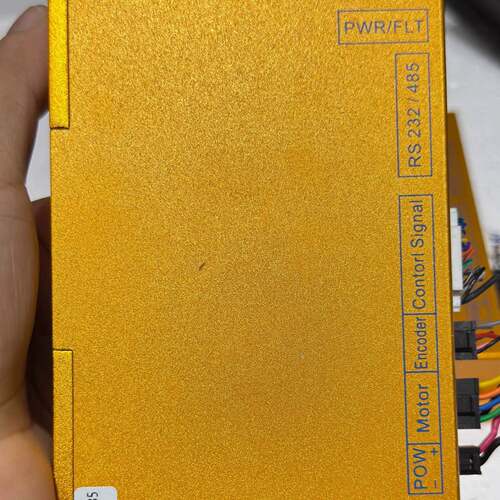 可维修金色伺服电机驱动器，型号：CT230228-185，设备拆议价