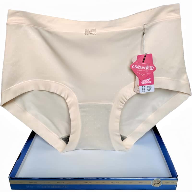 彩田内裤女中腰15123石墨烯抑菌