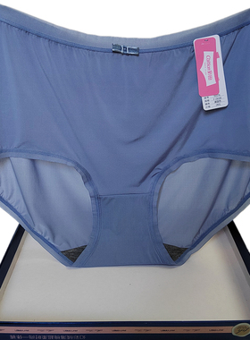 彩田内裤女30875冰丝石墨烯高腰无痕性感薄中腰31575透明大码速干