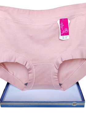 彩田花仙子全棉内裤女25185石墨烯底裆25186高腰纯色包臀抑菌春新