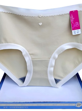 彩田花仙子内裤女全棉中腰25380高腰25307石墨烯7A级抗菌包臀纯色