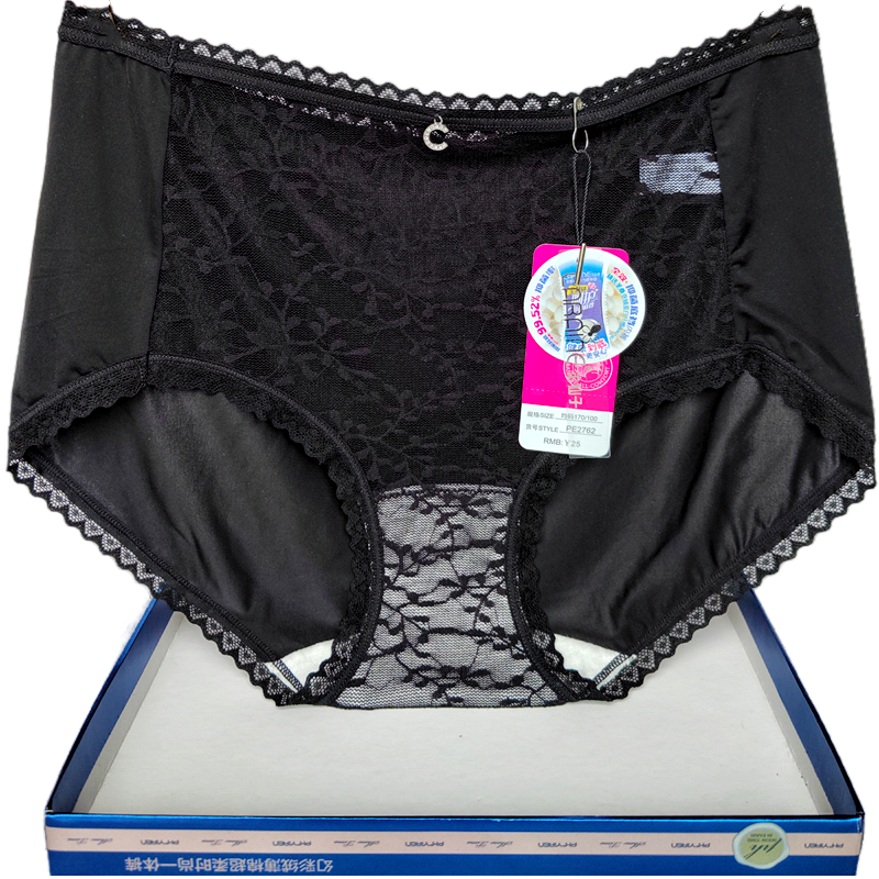 彩田花仙子内裤女2762蕾丝边透明