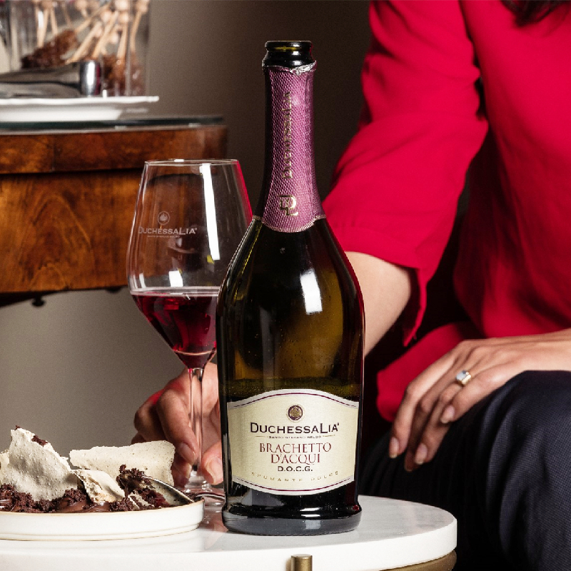 莉亚公爵夫人甜红起泡酒香槟DOCG