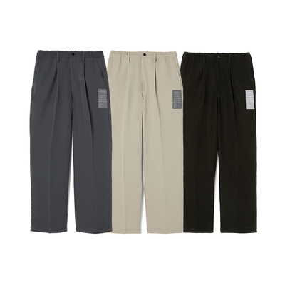 现货授权N.HOOLYWOOD TROUSERS 锥形休闲长裤25SS
