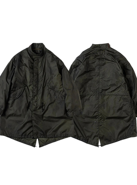 ANACHRONORM 24FW DIRTPAINT NYLON MODS COAT 尼龙大衣
