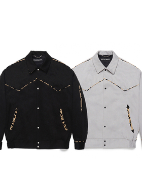 WACKO MARIA 24FW WESTERN JACKET -C- 豹纹西部夹克