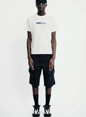 现货授权PIET x OAKLEY Caution Ripped 复古做旧破坏短袖T恤25FW