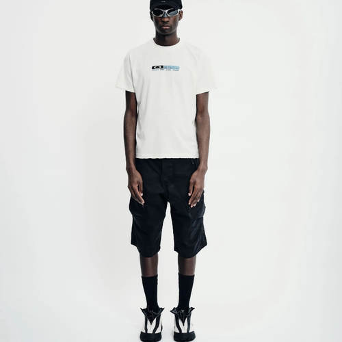 现货授权PIET x OAKLEY Caution Ripped 复古做旧破坏短袖T恤25FW