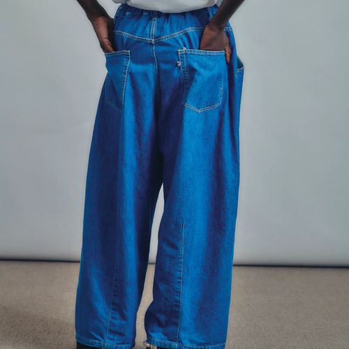 is-ness5PocketBalloon牛仔裤