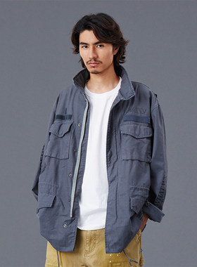 现货授权Liberaiders M65 JACKET 军事风手绘印花夹克外套25FW