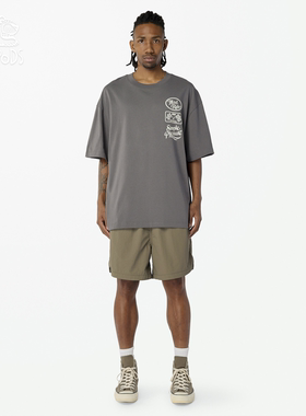现货授权MADNESS SUMMER SHORTS 刺绣运动短裤26SS
