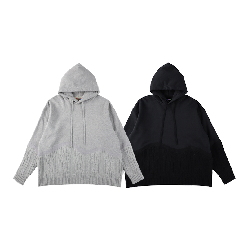 is-ness 24AW NEEDLE PUNCH SWEAT HOODIE 针刺连帽卫衣