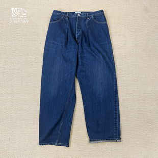 现货授权HERILL HONAI suvindenim 4PK 复古高腰宽版牛仔裤26SS