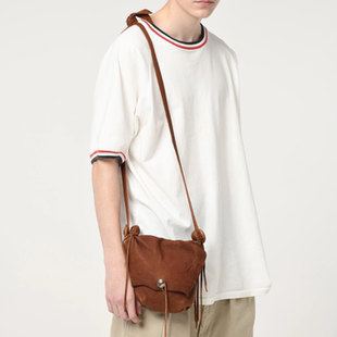 现货授权BOWWOW SKIN BAG 复古单肩挎包26SS DEER