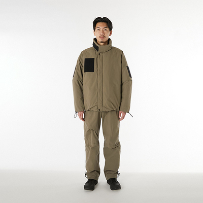 现货授权N.HOOLYWOOD PUFFER JACKET 军事风机能保暖填充夹克25FW