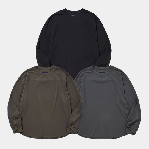 meanswhile华夫格长袖T恤