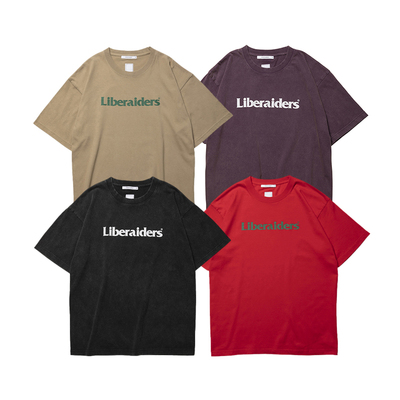现货授权Liberaiders OG LOGO TEE 复古宽松纯棉短袖T恤25FW
