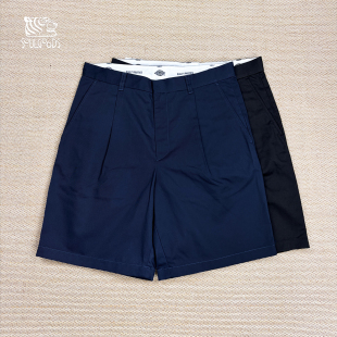 现货WACKO MARIA DICKIES / SHORT TROUSERS 褶裥工装短裤26SS
