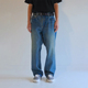 80s 锥形牛仔裤 WIDE 复古水洗宽版 25FW 现货授权ANACHRONORM