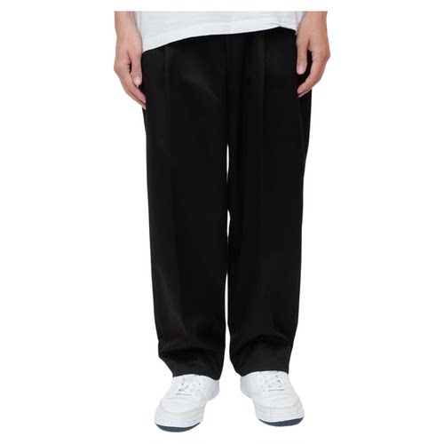 现货授权UNIVERSAL PRODUCTS ONE TUCK CHINO 折边卡其裤 24AW