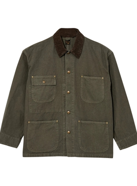 现货授权ORSLOW RELAX FIT OXFORD COVERALL日系复古工装夹克25FW
