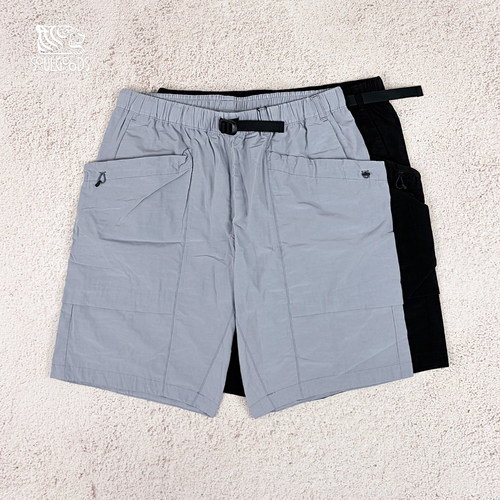 现货授权Goldwin Nylon Multi Purpose Shorts尼龙松紧短裤26SS