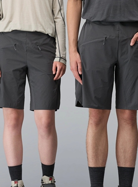 现货授权HIKING PATROL×MAMMUT LIGHT SHORTS 户外运动短裤26SS
