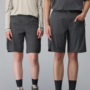 现货授权HIKING PATROL×MAMMUT LIGHT SHORTS 户外运动短裤26SS