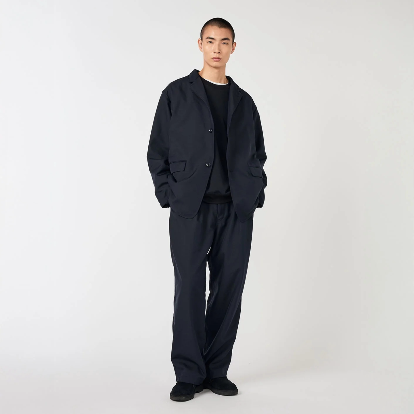 现货nanamica Polyester Twill Club Jacket简约百搭廓形夹克26SS