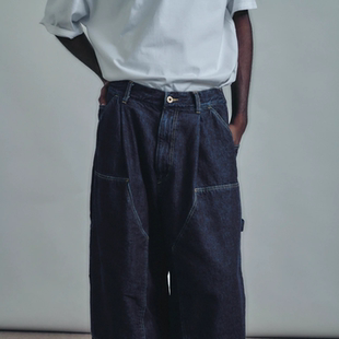 Knee Balloon Pants 现货授权is 气球裤 Double 复古工装 26SS ness