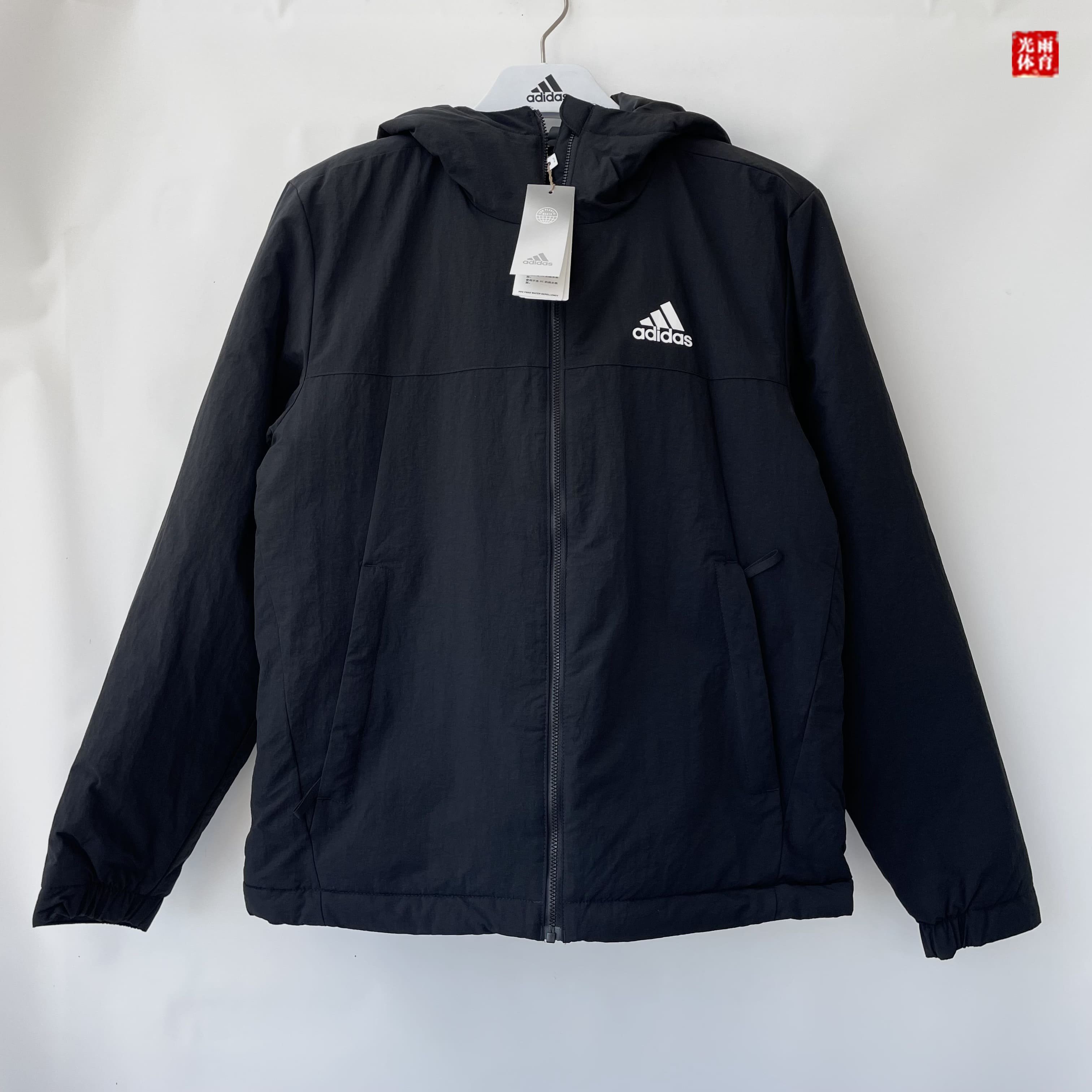 光雨体育--Adidas 阿迪达斯 男子 经典休闲运动户外棉服 HT8715
