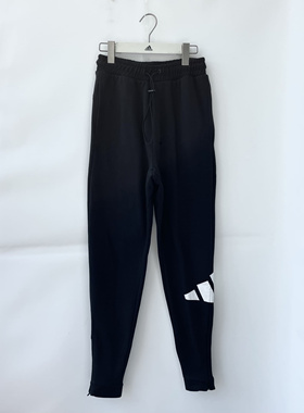 光雨体育-阿迪达斯 女子 秋冬加绒 经典小脚休闲训练运动裤HI1202