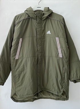 光雨体育--Adidas 阿迪达斯 男大童 休闲训练运动棉服H07312
