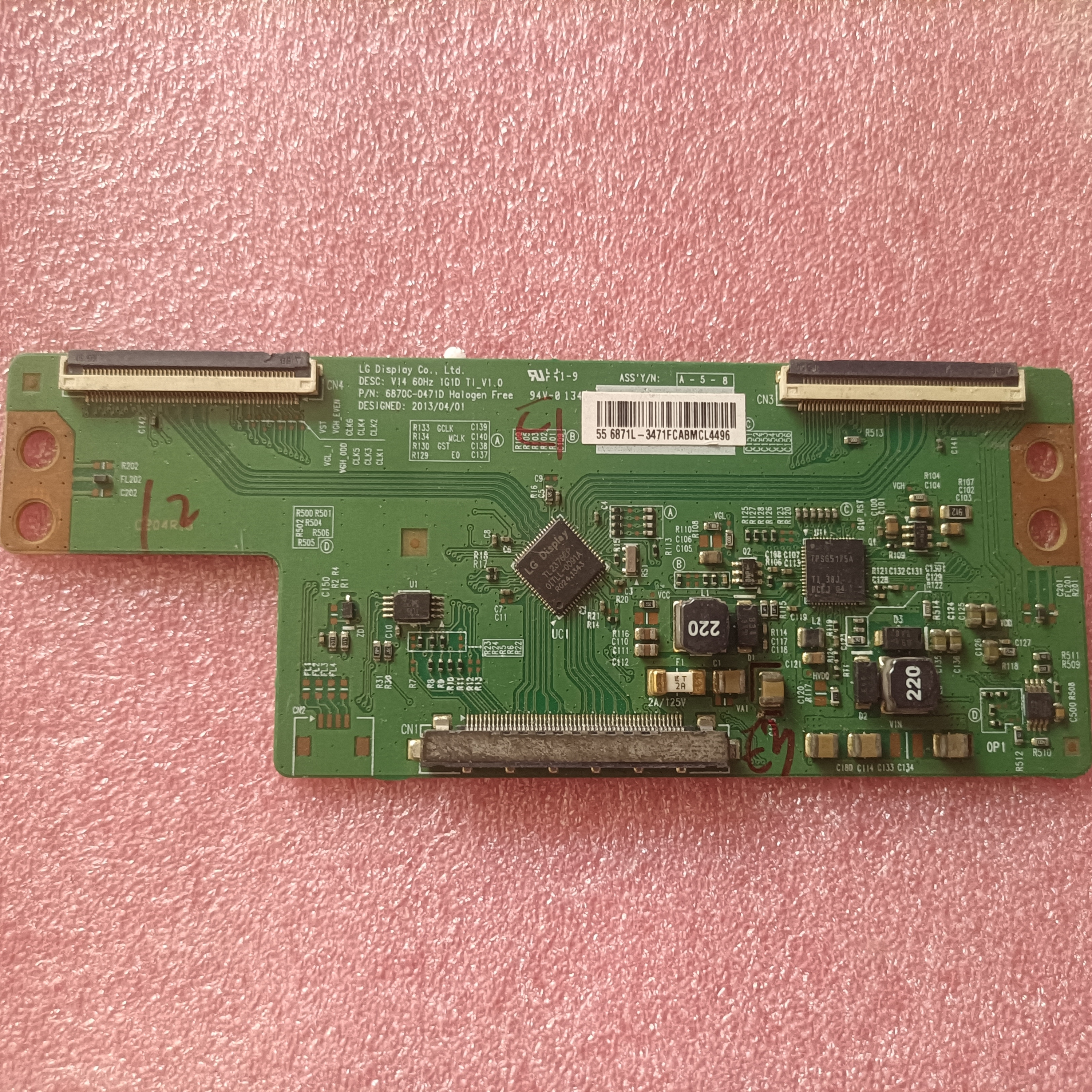 长虹LED49C1000n LED50X1200AF 49E360E 逻辑板6870C-0471D/0481A