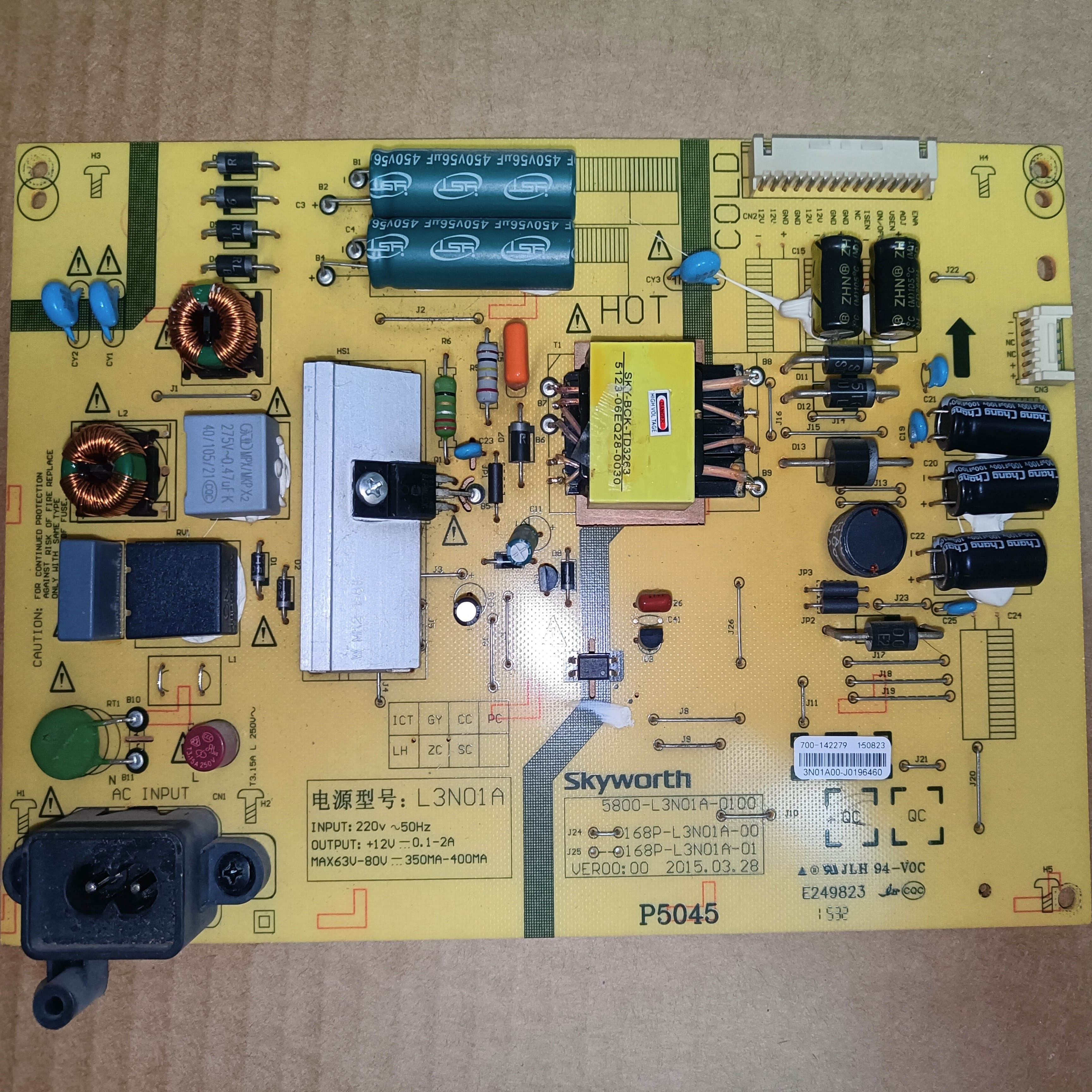 创维40X3 40/43E3500电源板5800-L3N01A-0100 168P-L3N01A-00/01