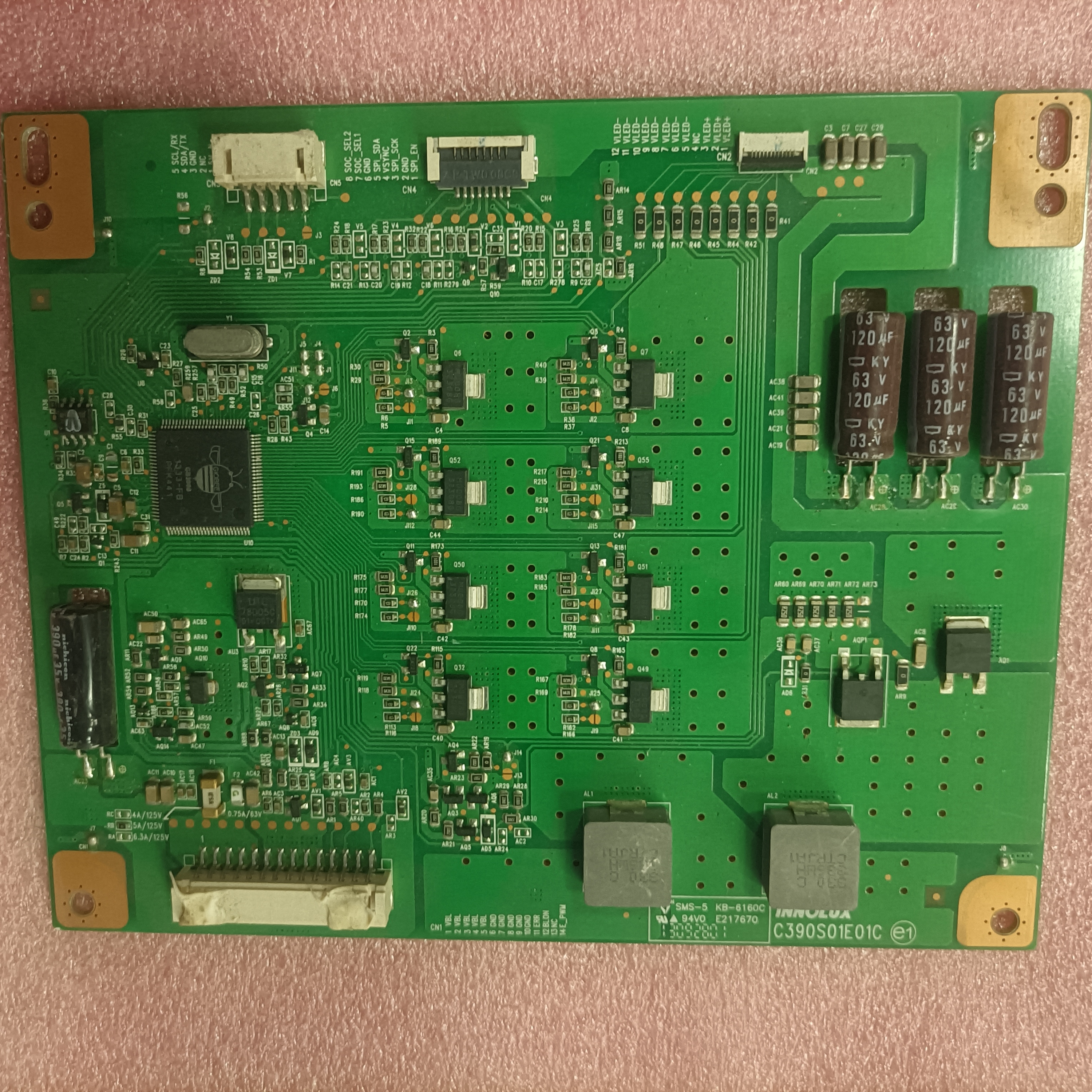 原装长虹42U2 40Q1N 康佳40X9600UF恒流板 背光板C390S01E01A/C