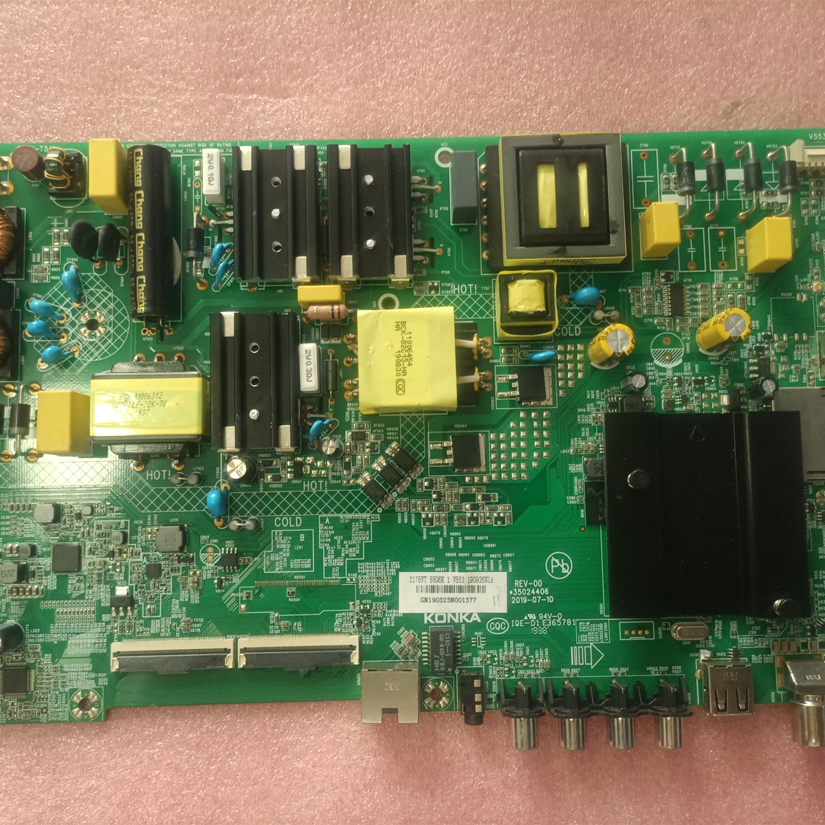康佳55G3U 55P7 55G6K 55D3 55K5100电视主板35024151 35024406