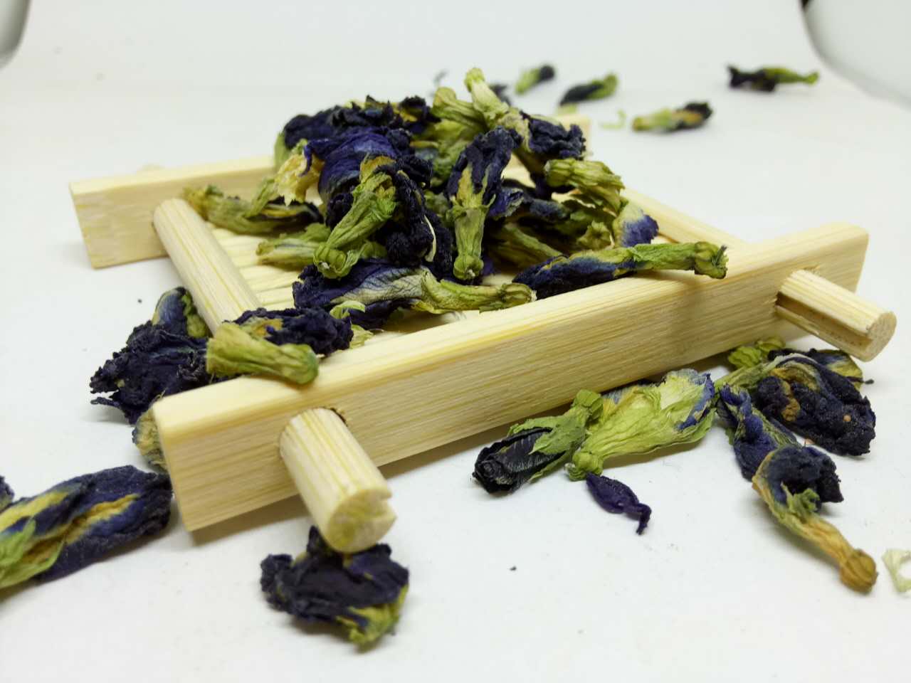 正宗蝶豆花茶蓝蝴蝶花茶泰国进口蝴羊豆藍蝶花春夏花草茶250g包邮