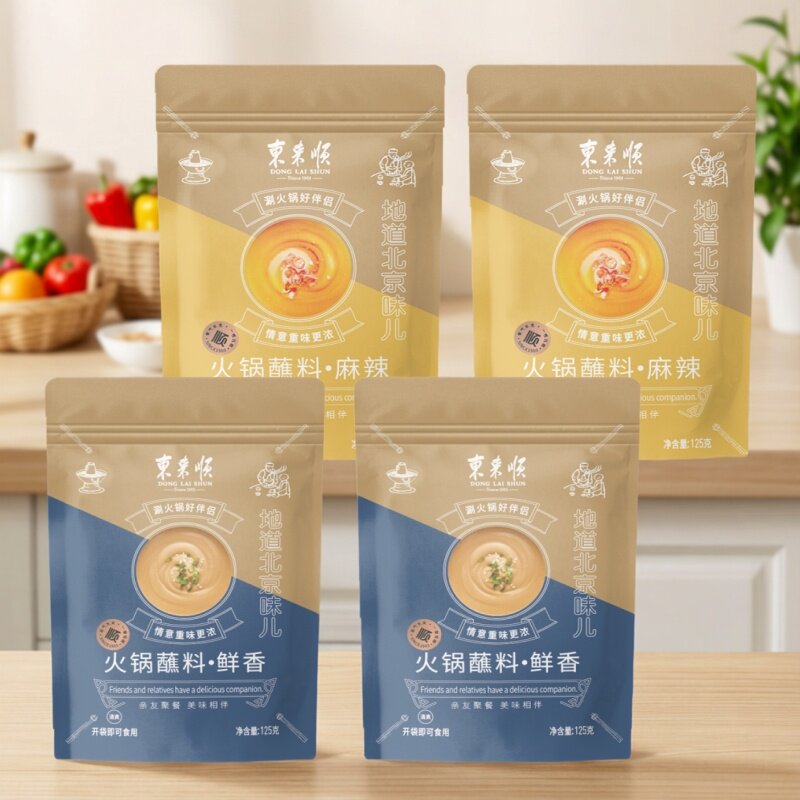 东来顺清真火锅蘸料125克