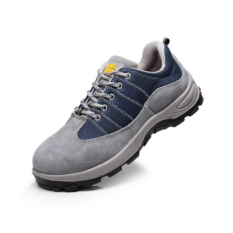 LABOR PROTECTION SHOES MENS LIGHT ANTI-SMASH ANTI-PUNCTURE WEAR-RESISTANT BREATHABLE WORK SHOES 47 YARD CONSTRUCTION SITE SAFETY SHOES STEEL TOE